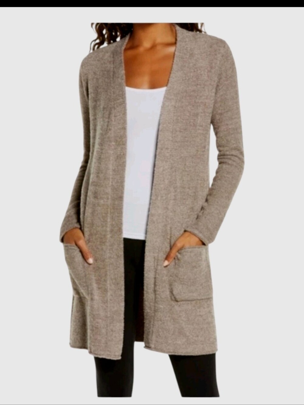 Barefoot Dreams Cardigan CozyChic Lite Size L